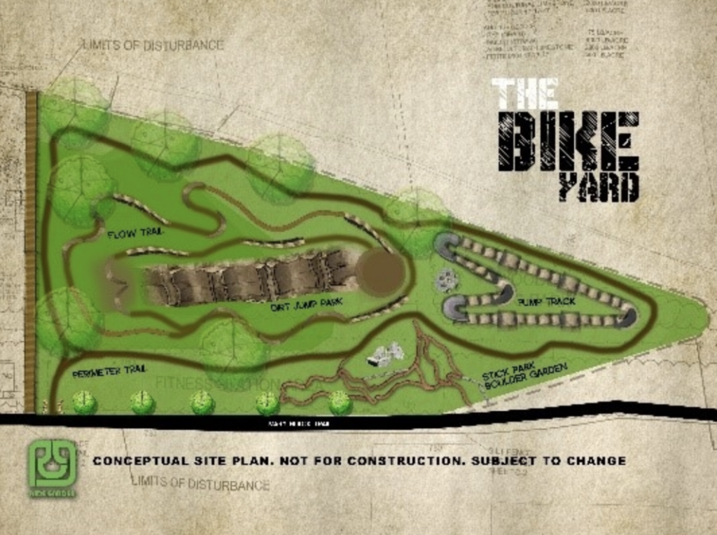 Original Bike Yard map