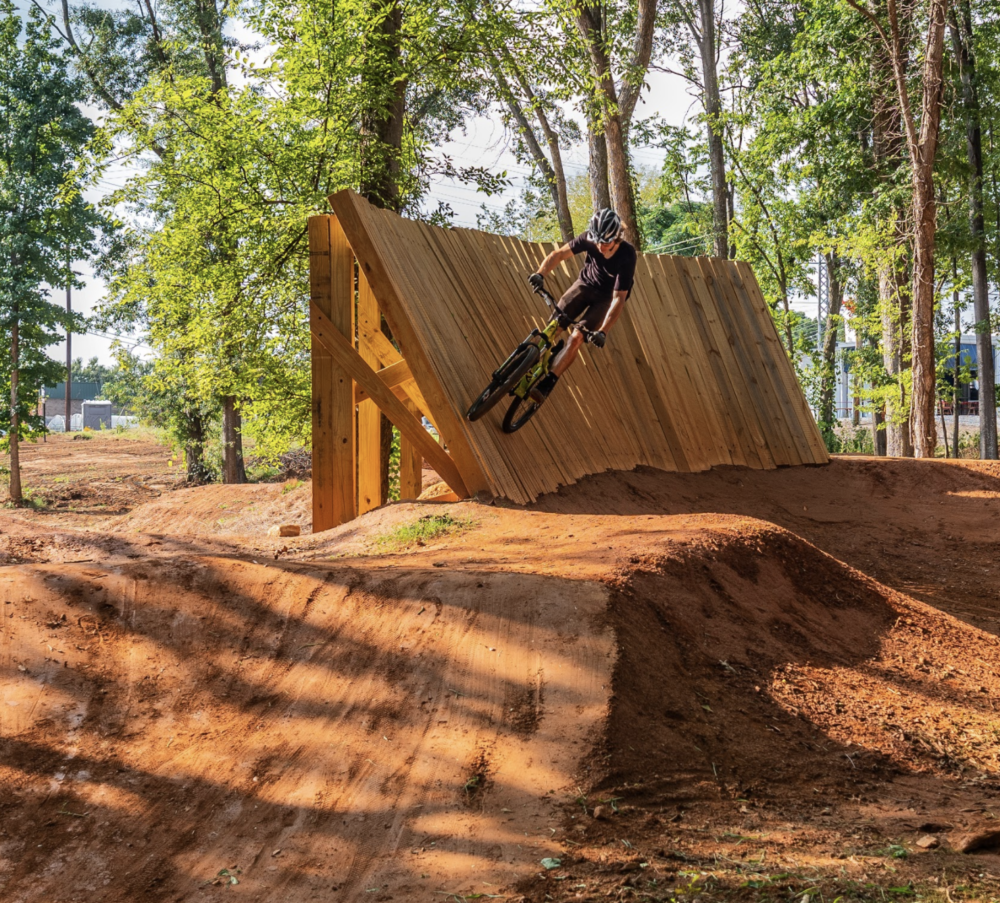 Wooden Bank Turn